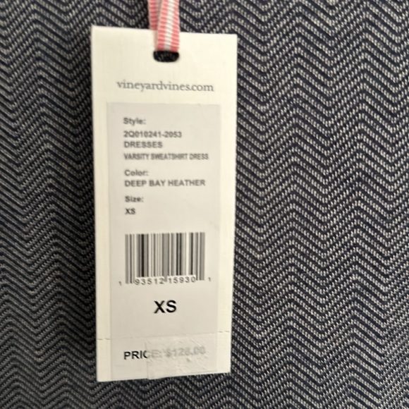 Vineyard Vines Varsity Sweatshirt Dress - Picture 3 of 5